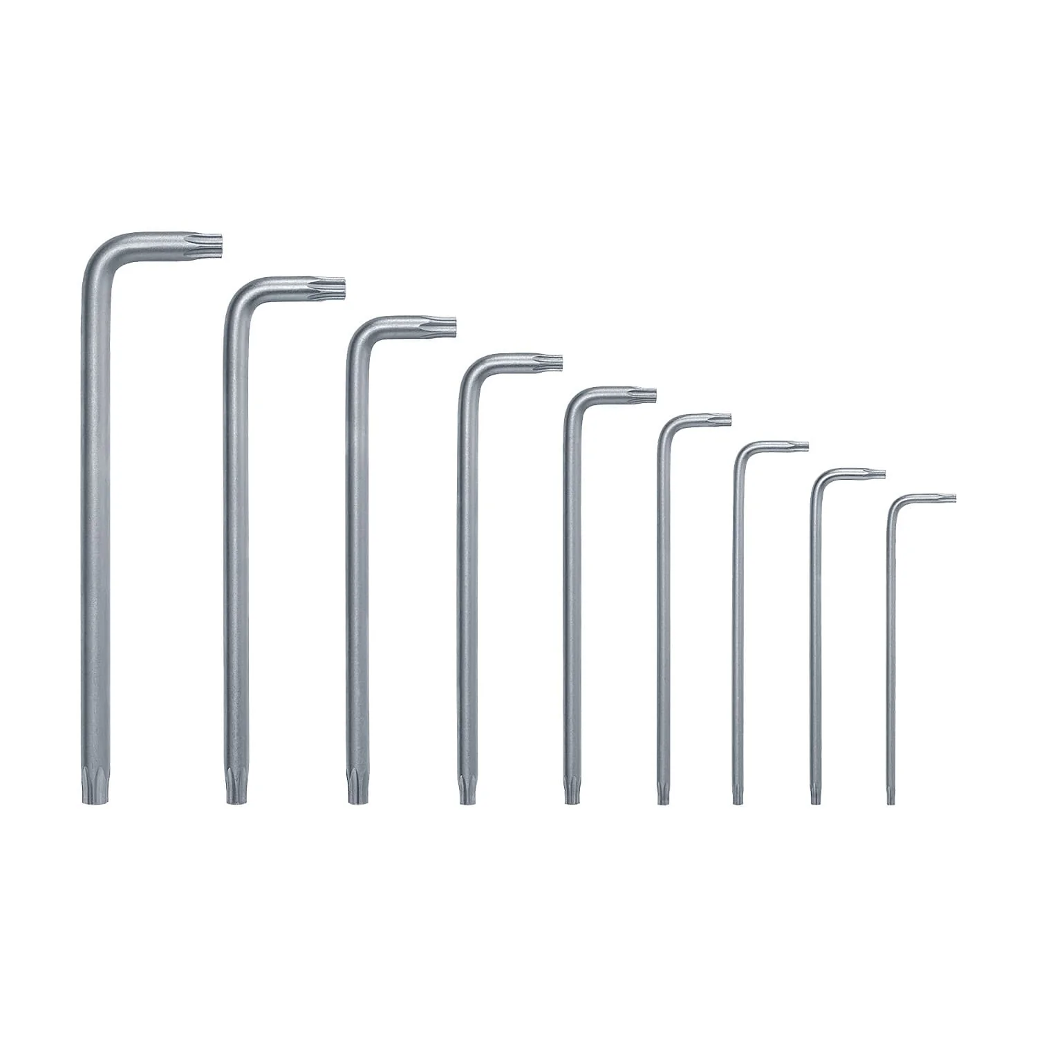 Bosch 9 Pcs Torx Allen Key Set, 1 600 A02 Z9C