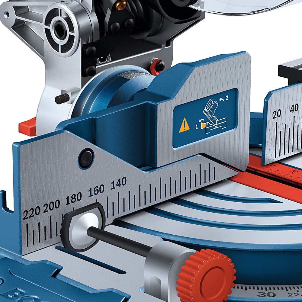 Bosch 254mm 1750W Professional Mitre Saw With Bevel Lock Lever, GCM 254