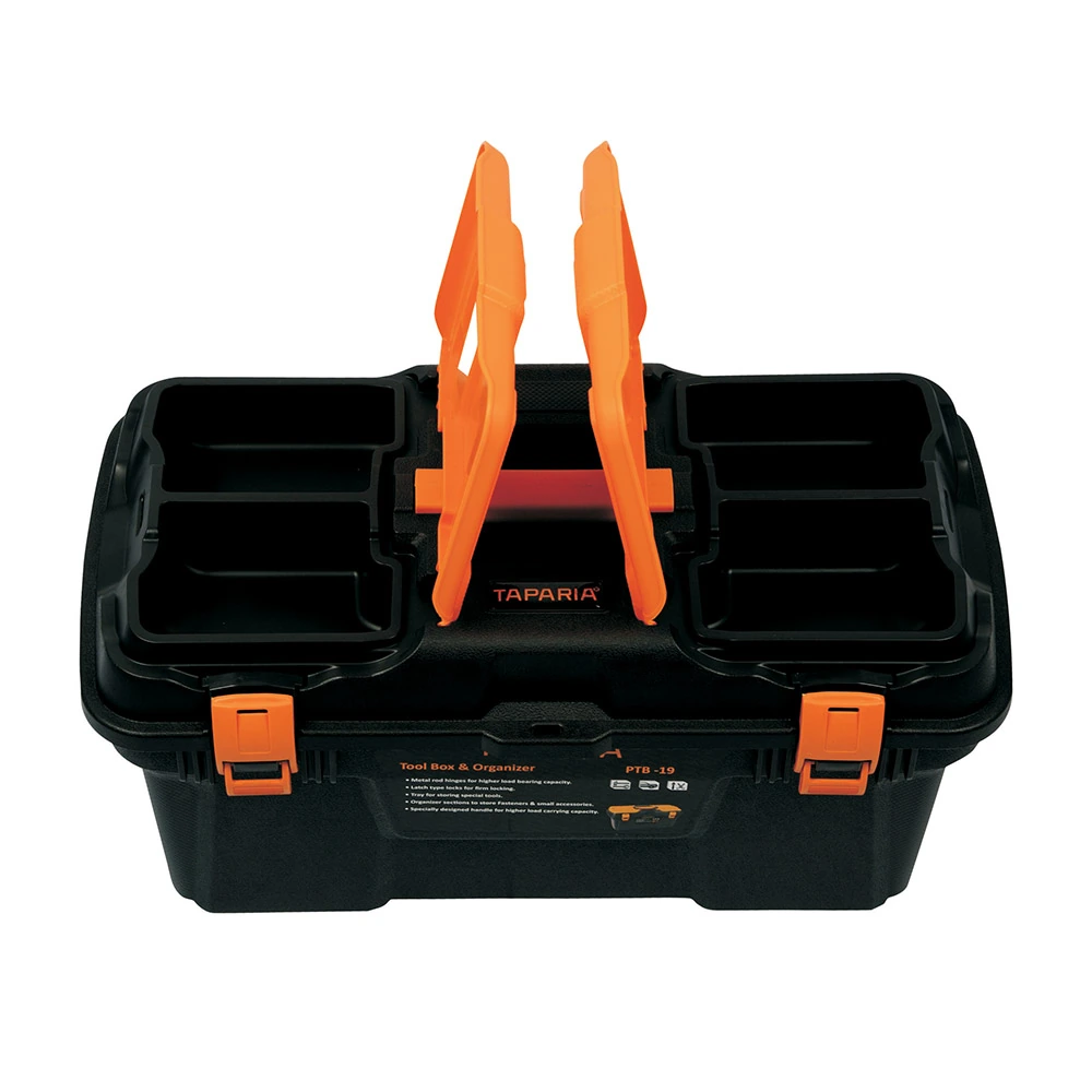 Taparia 19 Inch Plastic Tool Box With Organizer, PTB 19