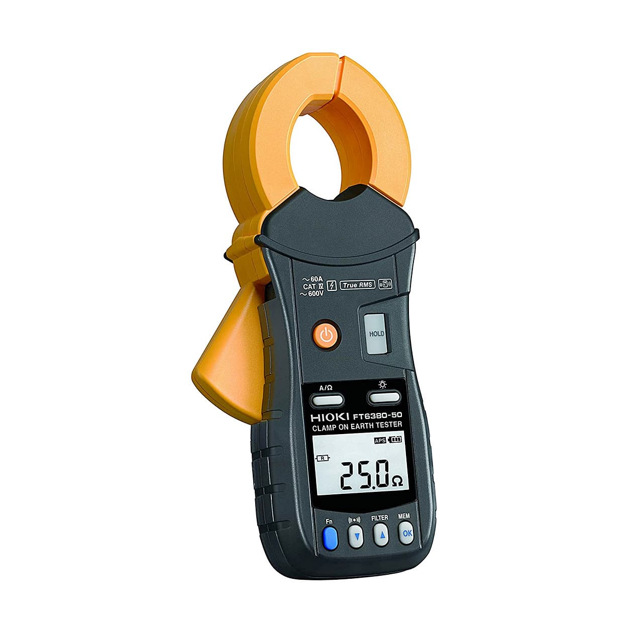 Hioki 600V AC Clamp On Earth Tester, FT6380-50