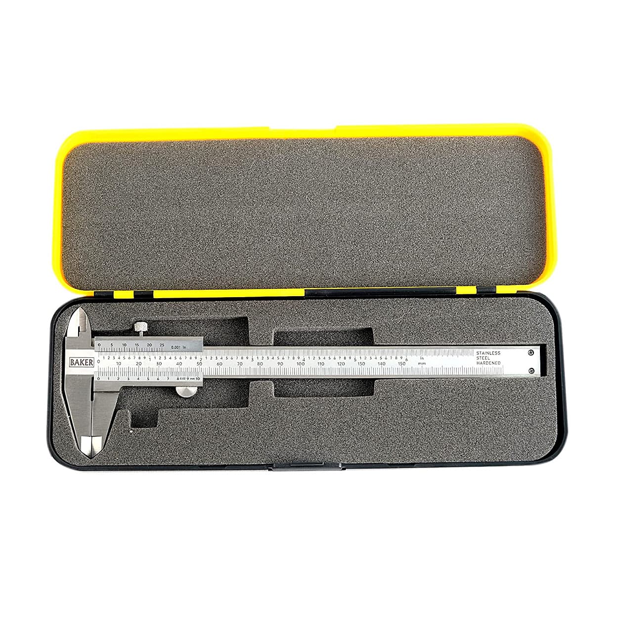 Baker 150 mm / 6 inch Vernier Caliper Without Fine Adjustment (VC Series), VC10