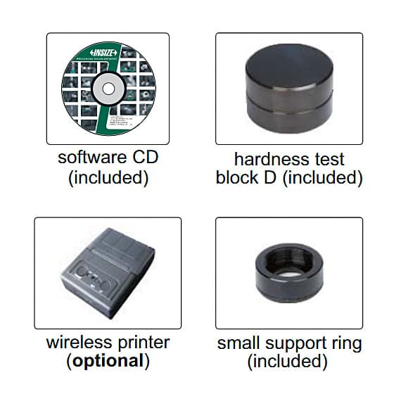 Insize 320 x 320 Portable Leeb Hardness Tester (High Accuracy), HDT-L410
