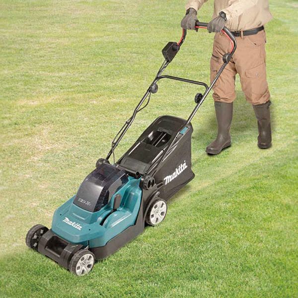 Makita 18V X2 (36V) LXT Li-Ion 380 mm (15") 3-in-1 Cordless Lawn Mower (Bare Tool), DLM382Z