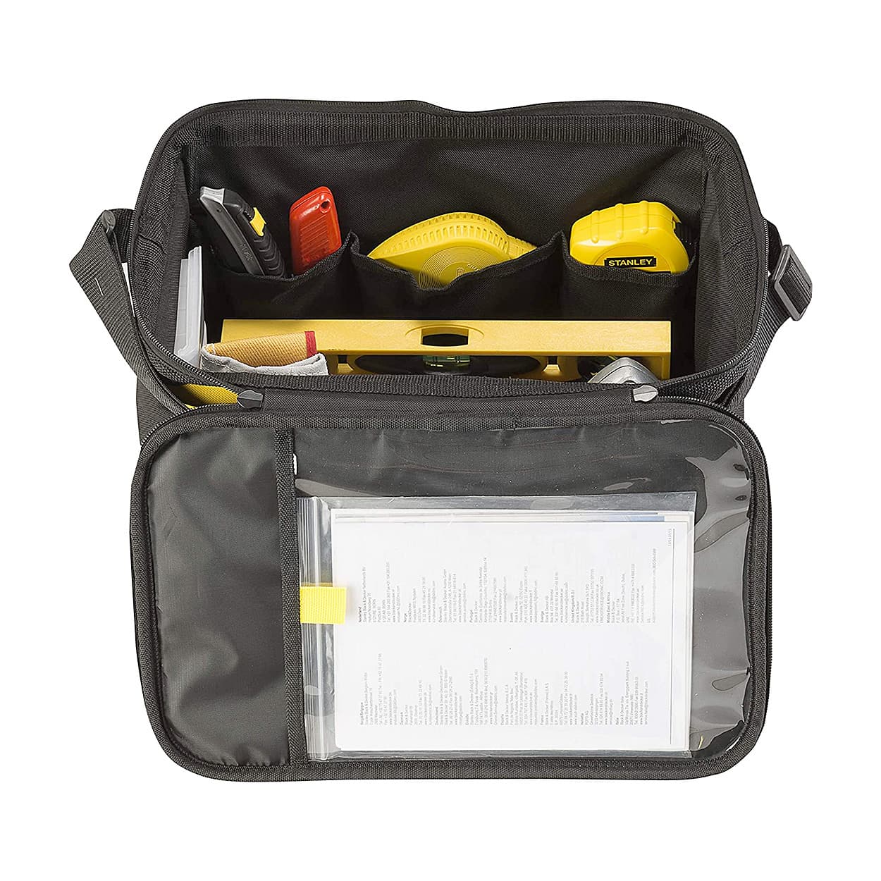 Stanley 370 mm / 14 inch Deep Folded Tool Bag With Sleeve, STST1-73615