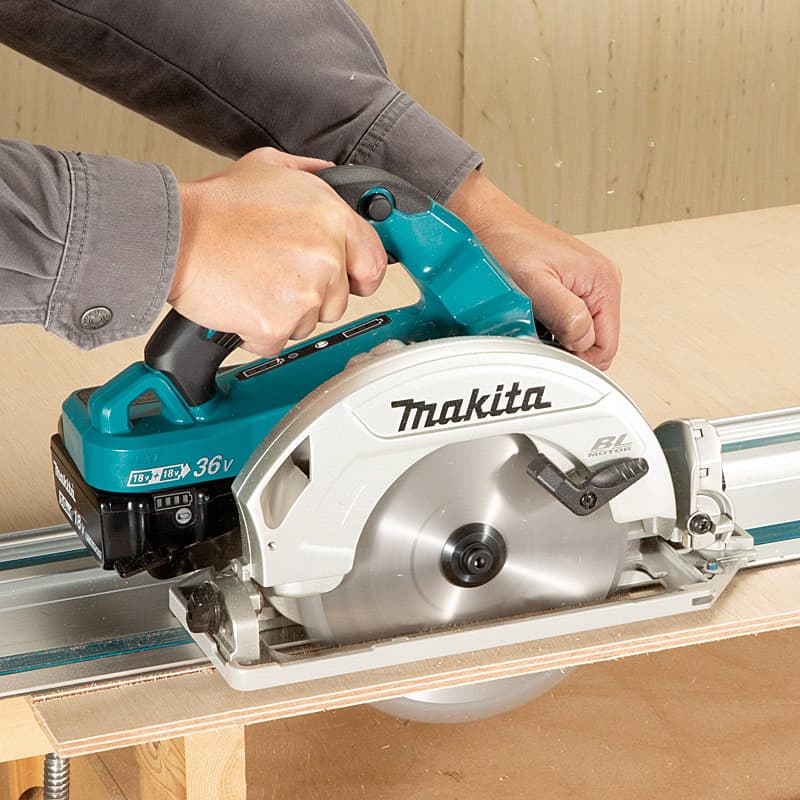 Makita 18V X 2 (36V) LXT BL ADT 185 mm Magnesium Cordless Circular Saw (Bare Tool), DHS783Z