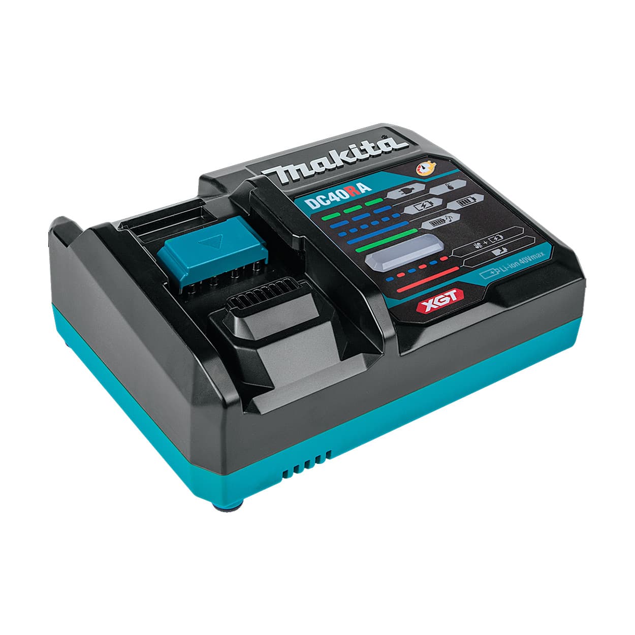Makita 40Vmax XGT BL 3-Speed Cordless Grass Trimmer (Loop Handle) with Rapid Charger & 1 Pcs 4.0Ah Battery, UR007GM101