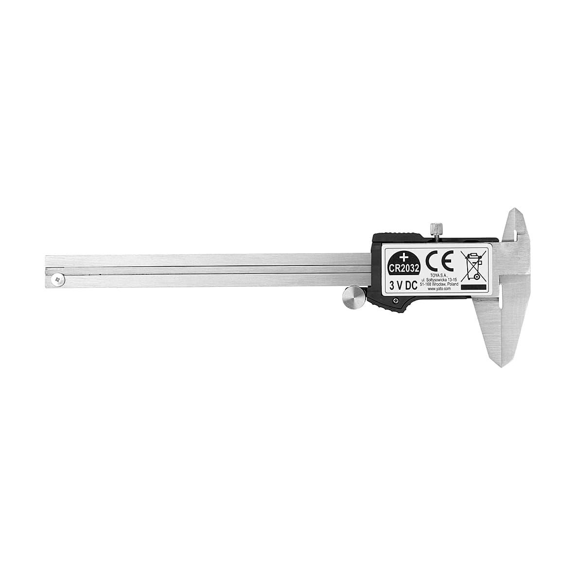 Yato 150 mm / 6 inch Waterproof Digital Caliper, YT-72025