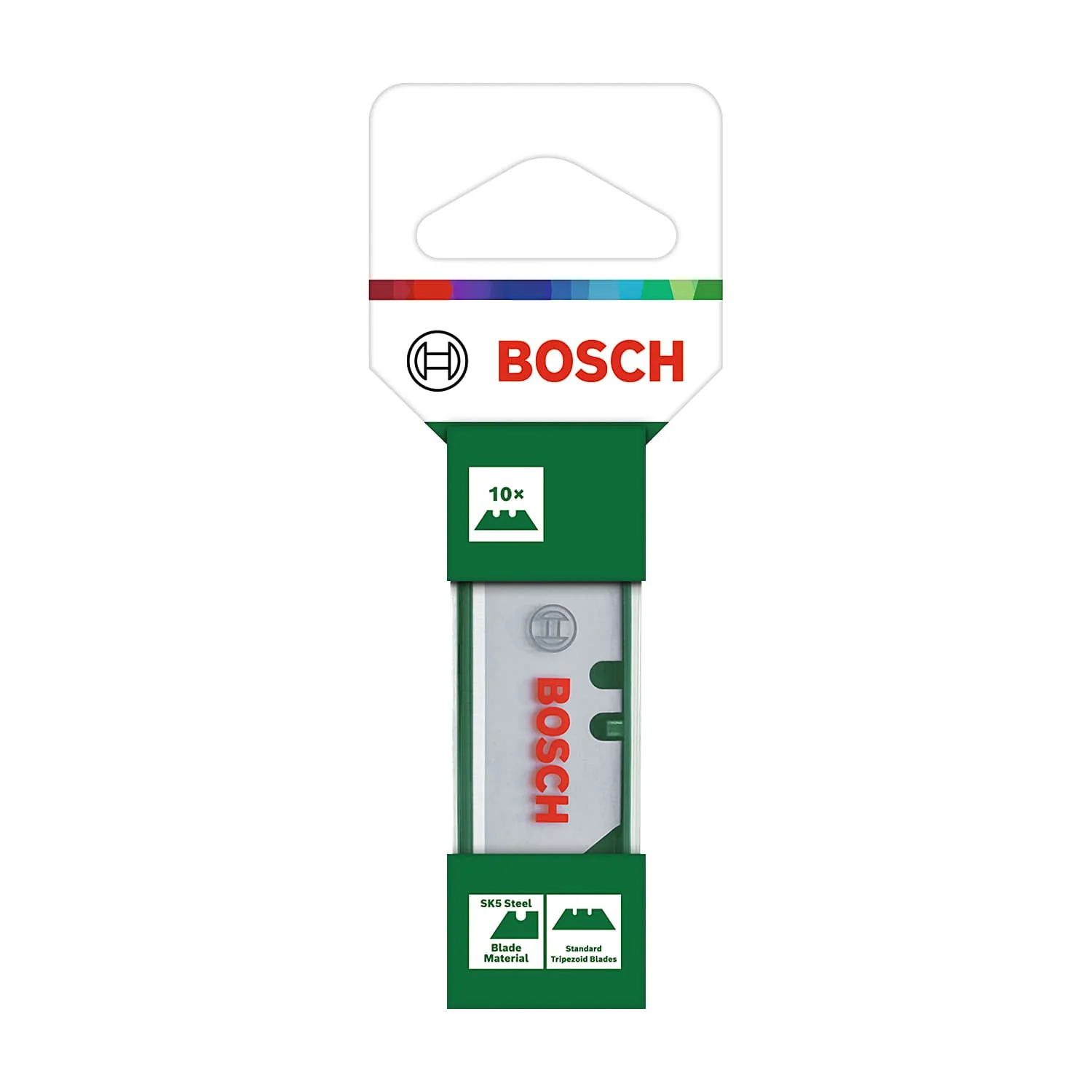 Bosch 10 Pcs Trapezoid Blades, 1 600 A03 2UT