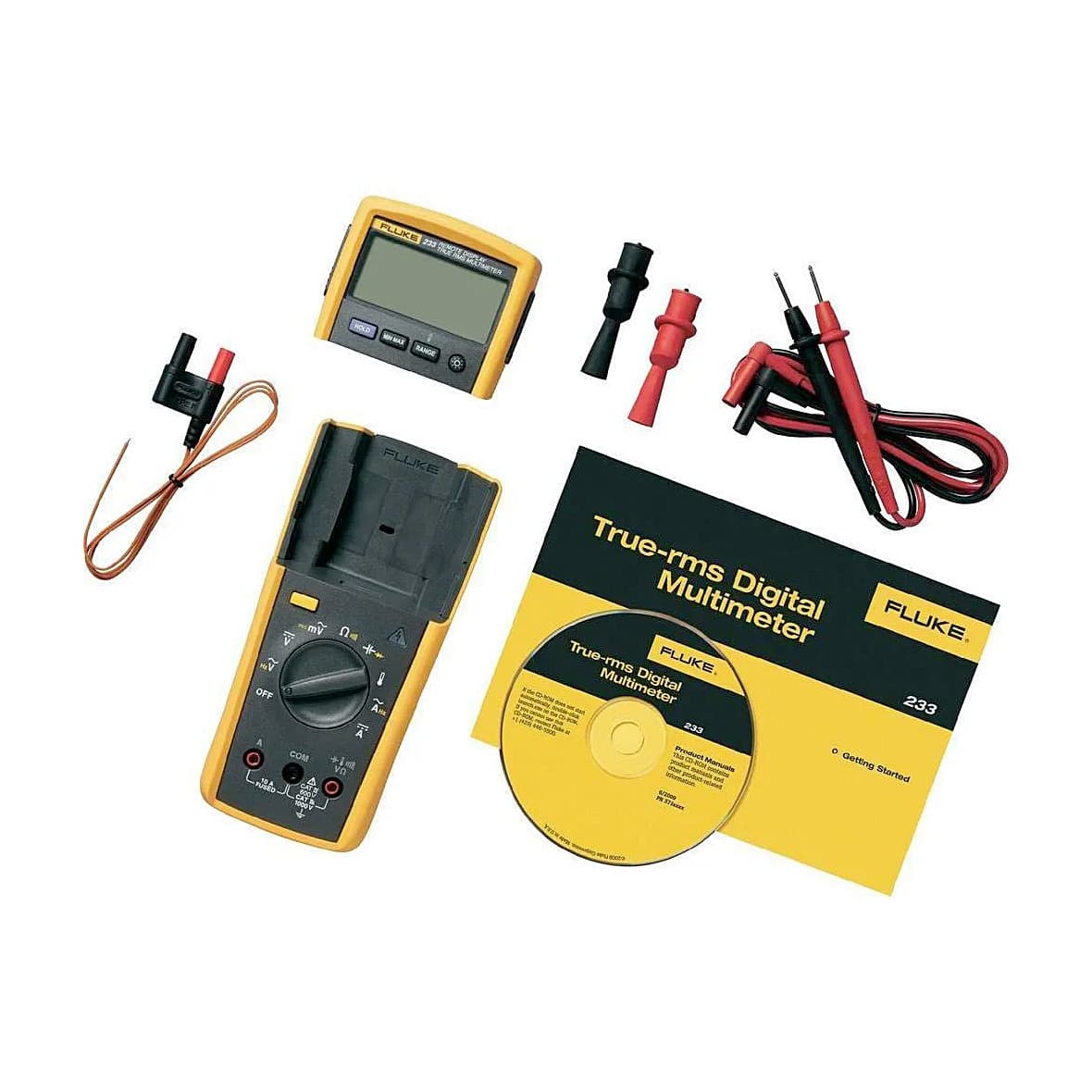 Fluke 233 6000 Counts / 1000V True-RMS Remote Display Digital Multimeter