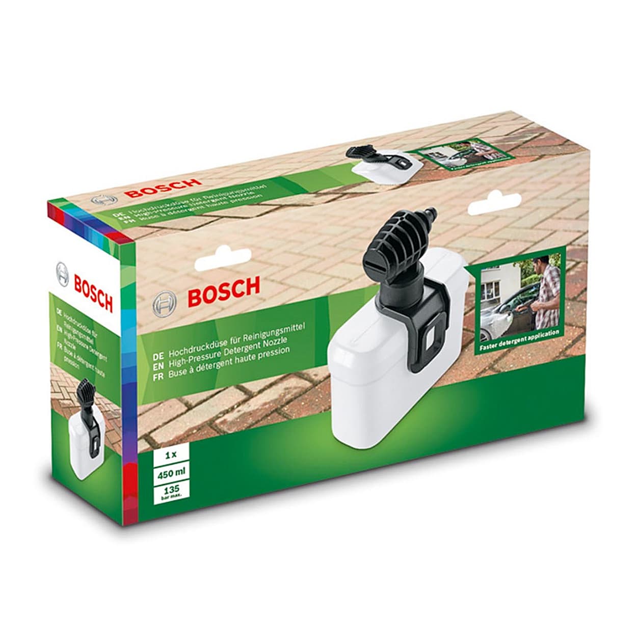 Bosch 450ml Detergent Nozzle For High Pressure Washer, F 016 800 509
