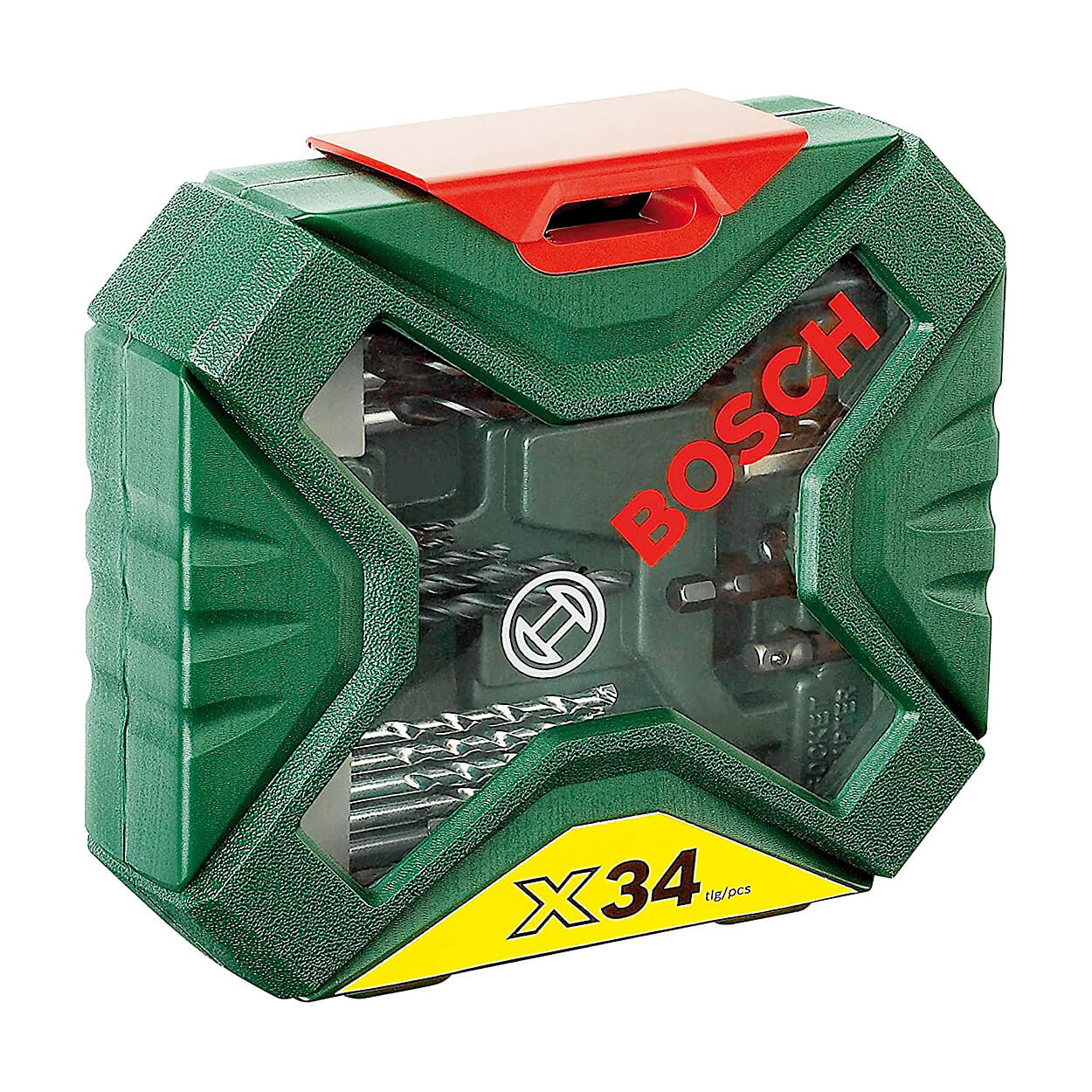 Bosch 34 Pcs X-Line Classic Drill Bit & Screwdriver Bit Set, 2 607 010 608