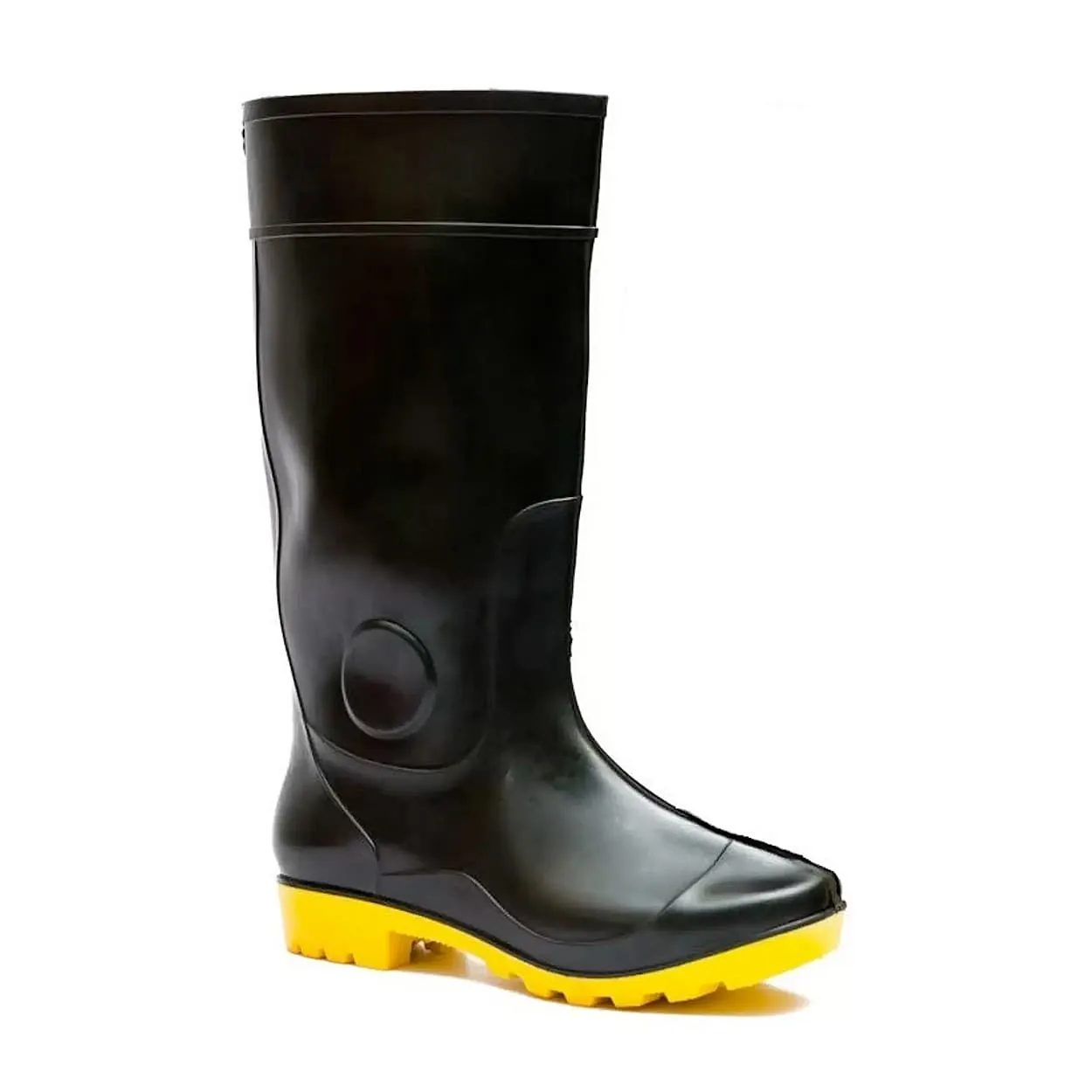 Hillson Century Yellow Dual Density PVC Rainwear Gumboots (15 inch Height)