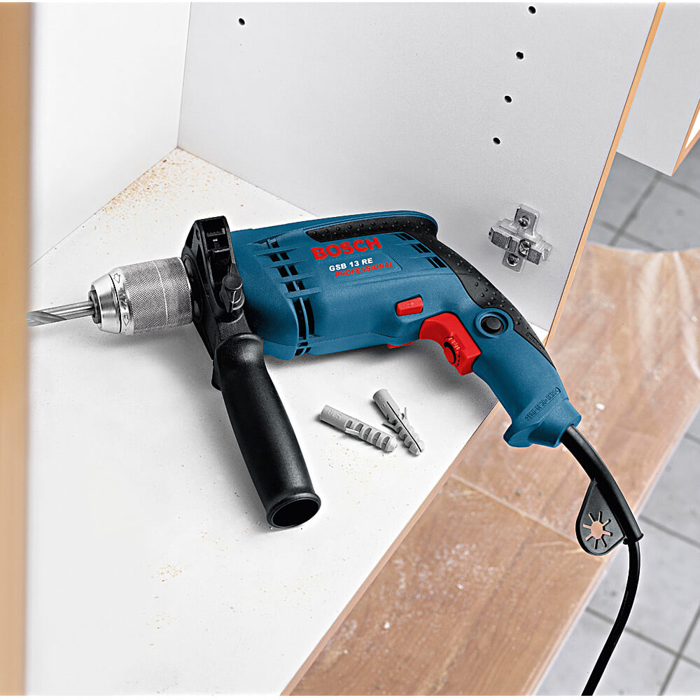 Bosch 13mm 600W Professional Impact Drill, GSB 13 RE