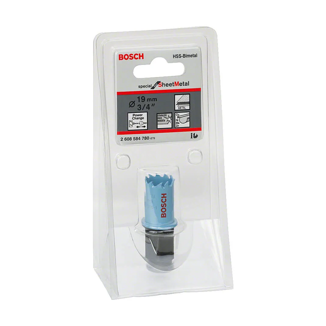Bosch 19 mm Sheet Metal Power Change Adapter, 2 608 584 780