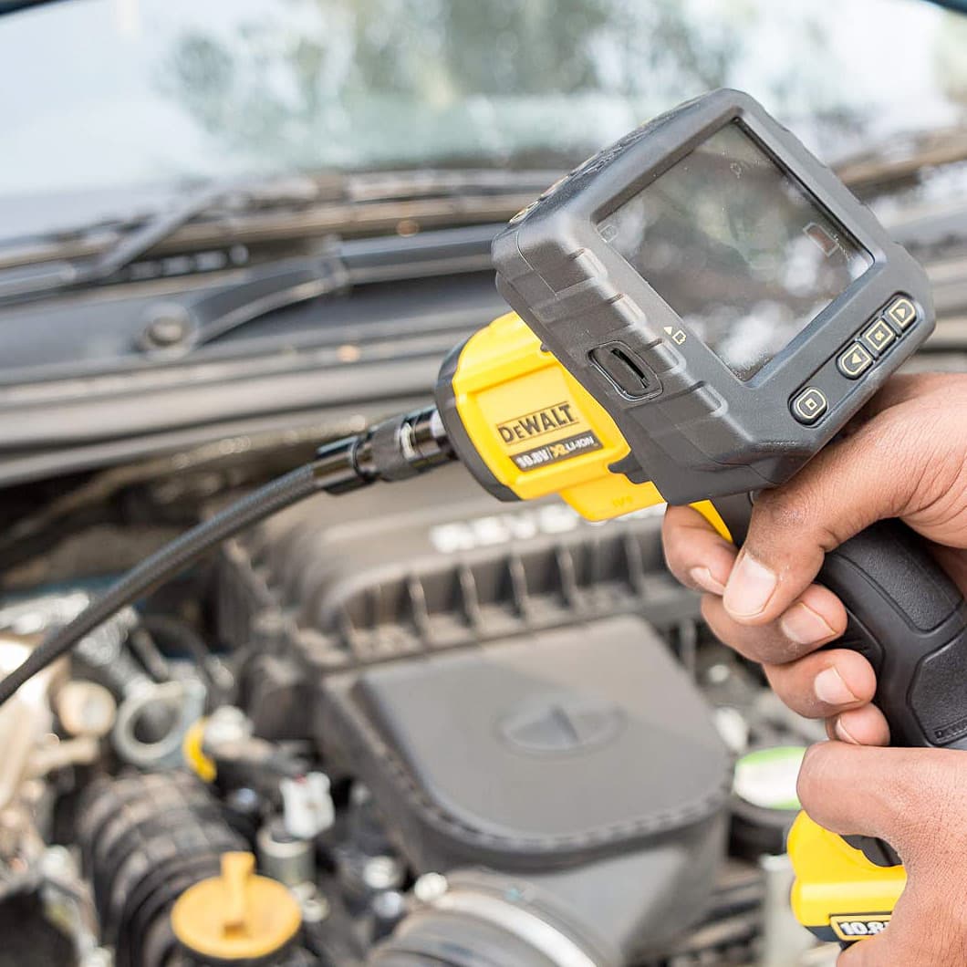 Dewalt 10.8V XR Li-ion Cordless Inspection Camera with 3 Inch LCD Screen & 3x Zoom 1x2.0Ah Battery, DCT410D1-GB