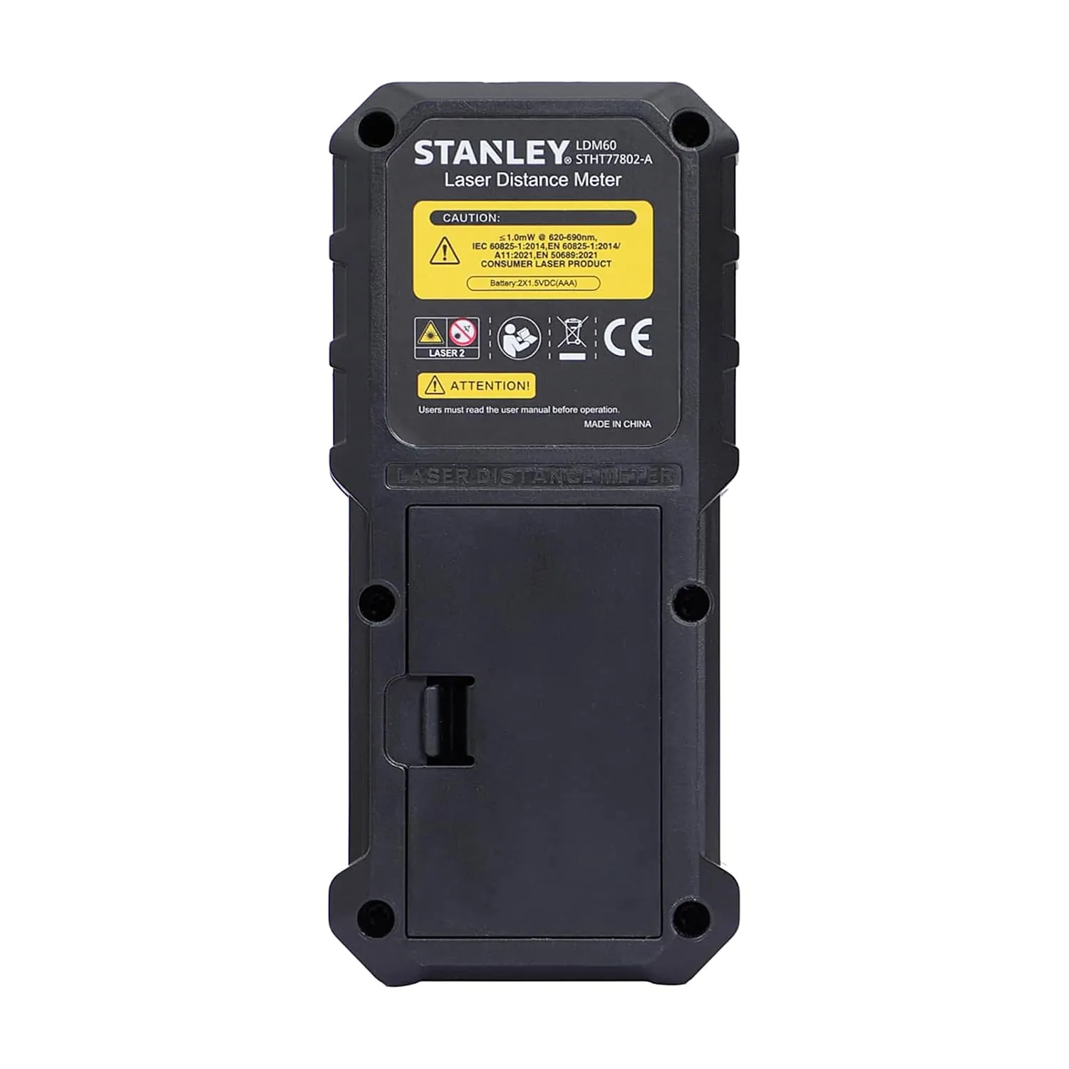 Stanley 60 Mtr Laser Distance Measurer, STHT77802-A