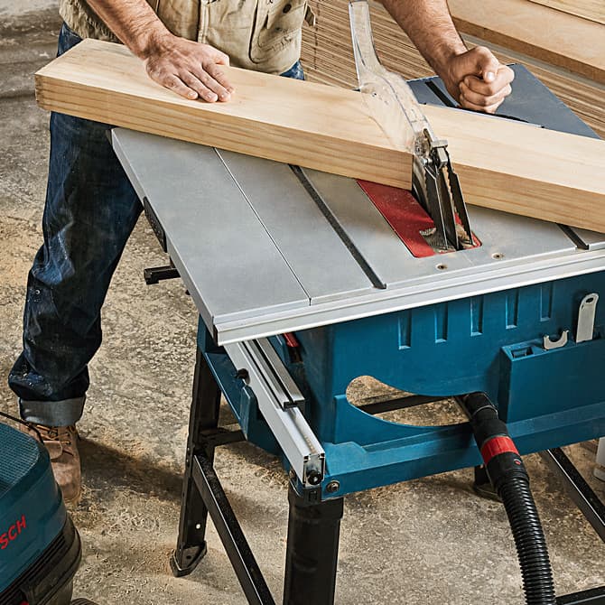 Bosch 1800 W / 254 mm Professional Powerful & Large Cutting Capacity Table Saw, GTS 254