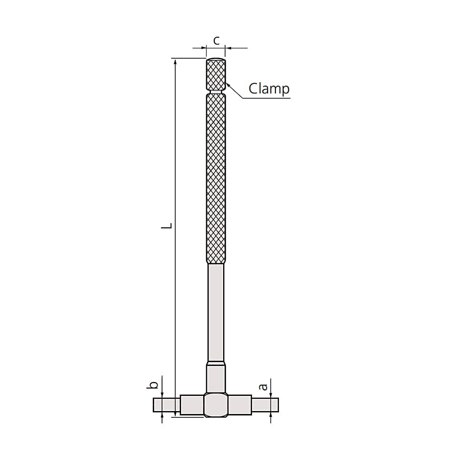Mitutoyo 0.313 - 0.5 inch Telescopic Gauge, 155-121