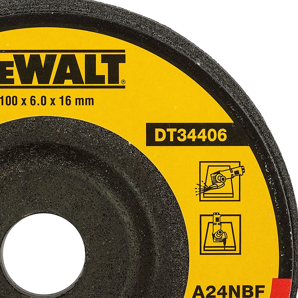 Dewalt 100 x 6 x 16 mm DC Wheel, DT34406