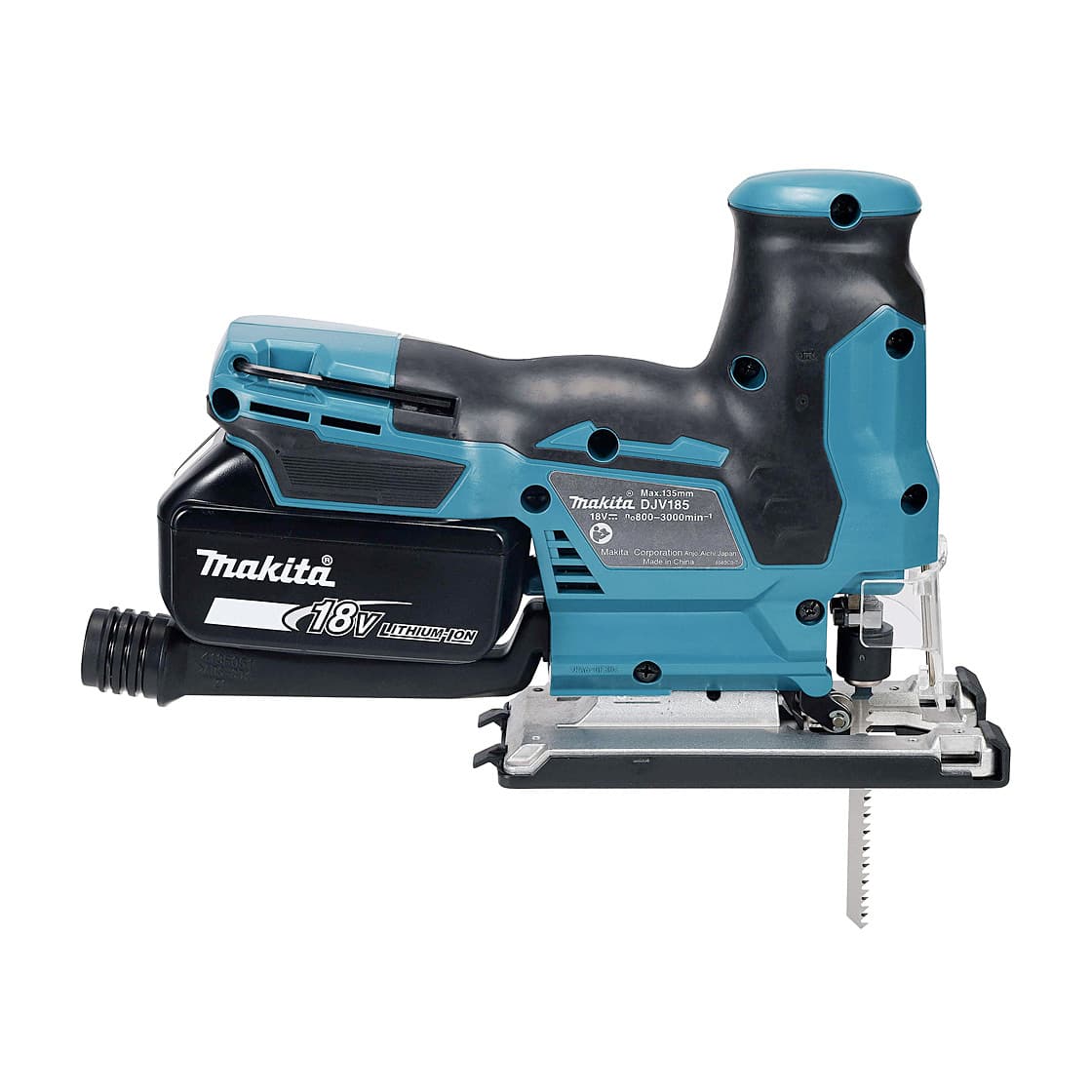 Makita 18V LXT BL Body Handle Cordless Jig Saw (With Battery & Charger Included), DJV185