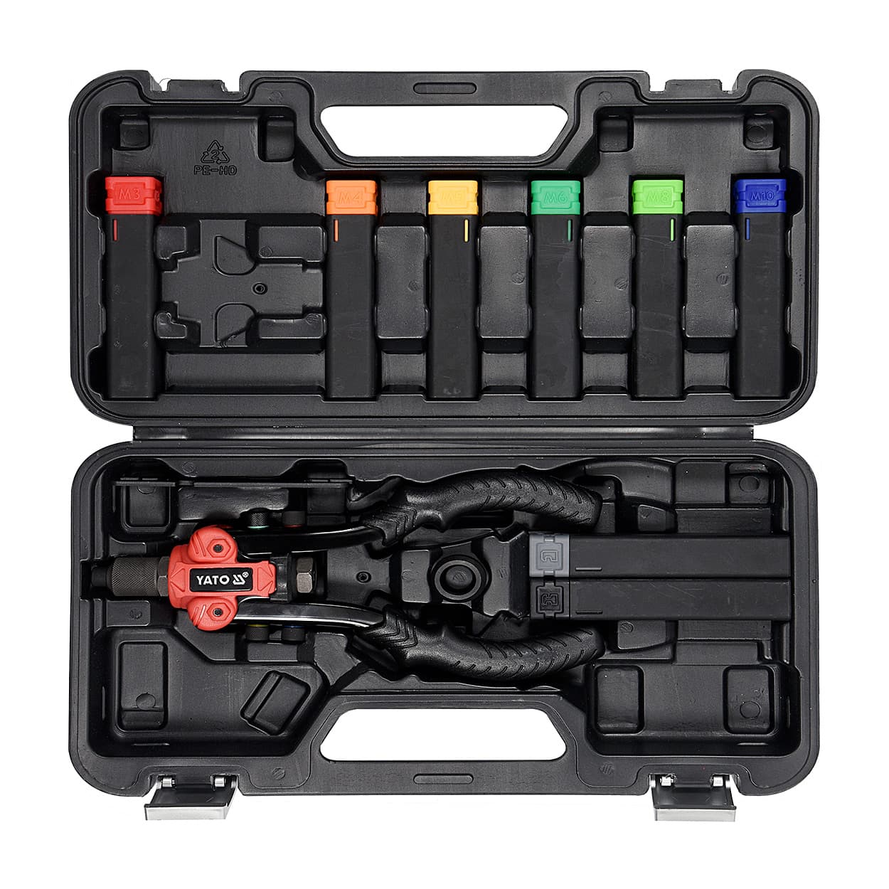 Yato M3 - M10 mm Hand Riveter (3 In 1), YT-36091