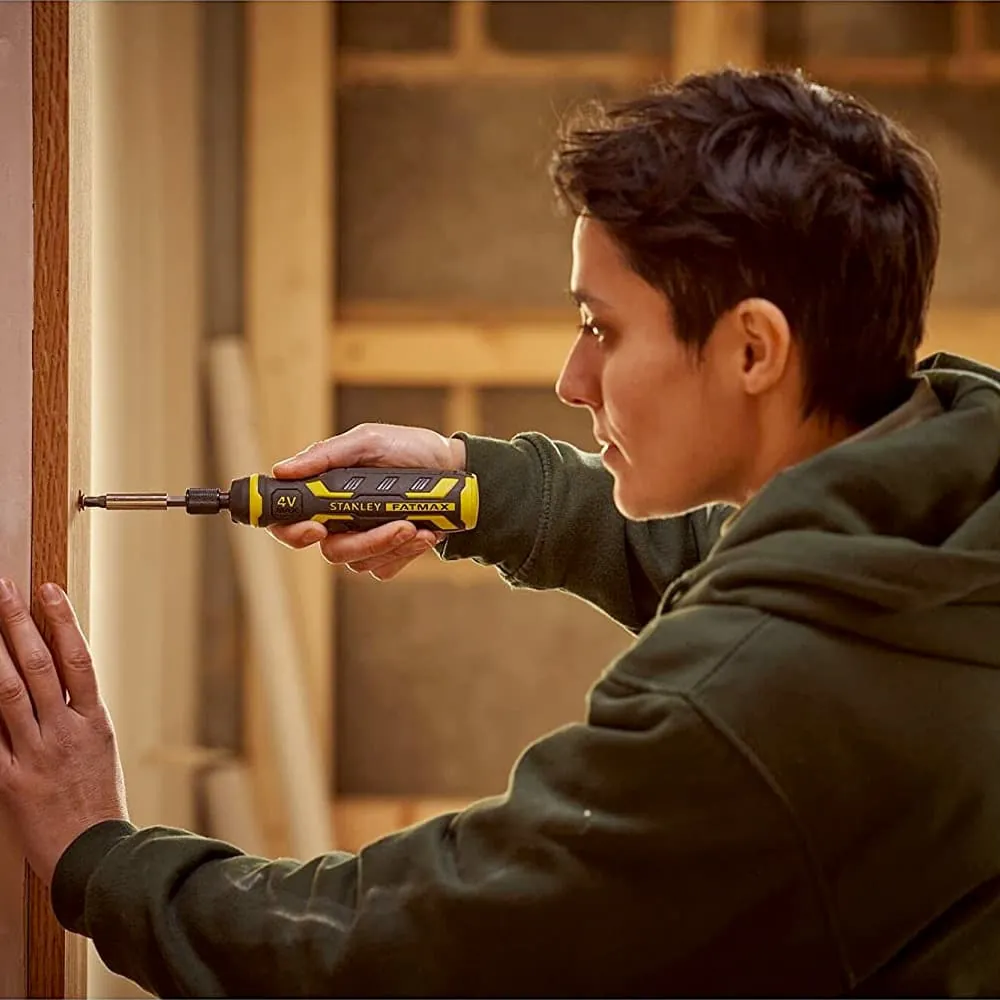 Stanley 4V Power Assist Cordless Screwdriver Kit (Brushed Motor), FMHT66719-0