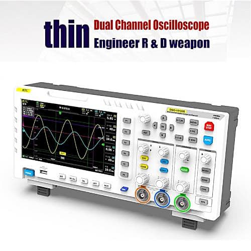 HTC 100 MHz / 1GS/s Dual Channel Digital Oscilloscope & Function Generator, DSO-10100S