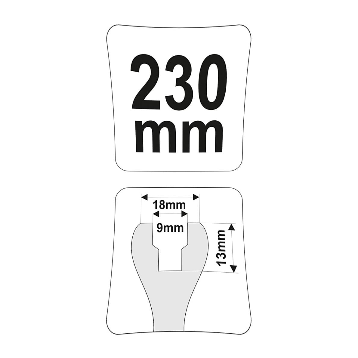 Yato 230mm Door Upholstery Removers, YT-0841