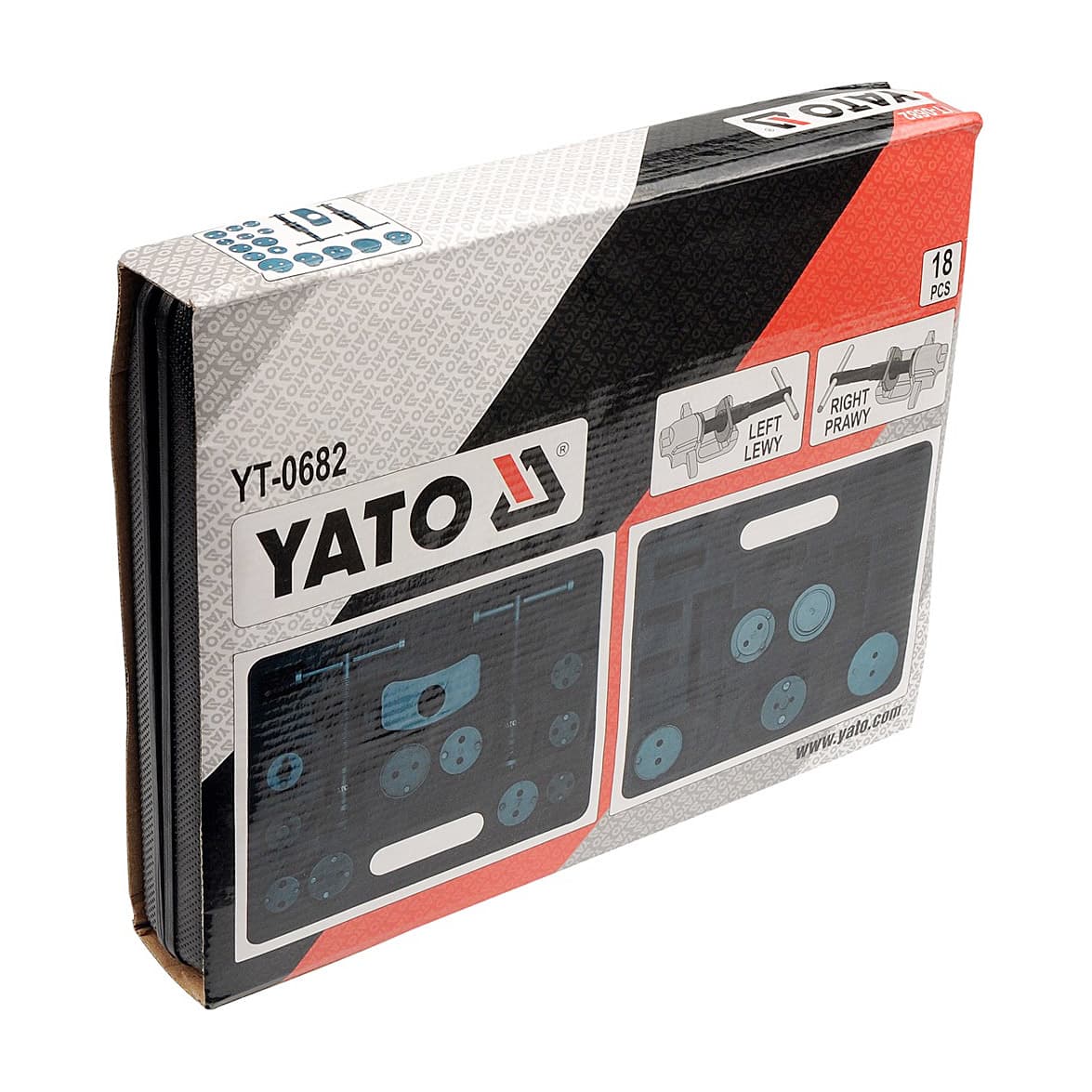 Yato 18 Pcs Disc Break Pad & Caliper Service Tool Kit, YT-0682