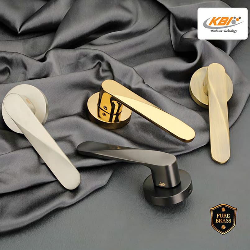 KBI Armani Rose Gold PVD Mortise Handle