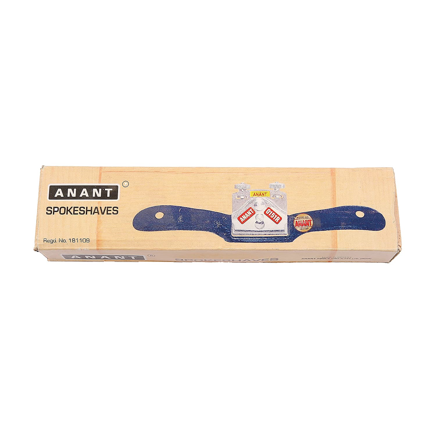 Anand 250 mm (Length), 54 mm (Blade) Round Face Spoke Shave, 0151R