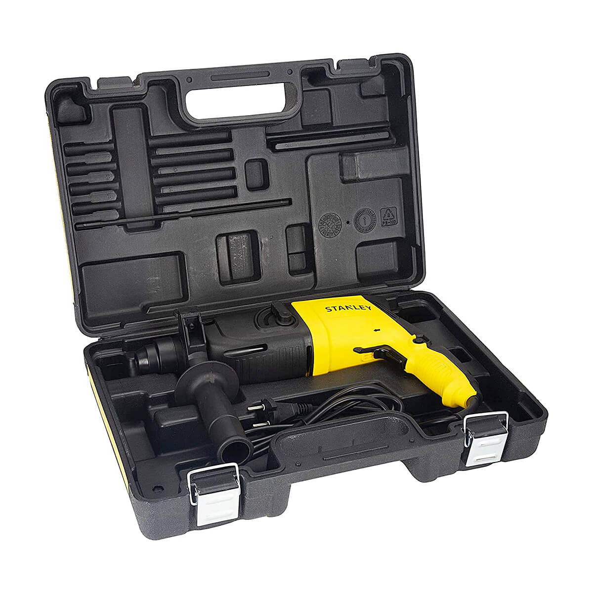 Stanley 20mm 620W 2 Mode SDS Plus Rotary Hammer With Kitbox, STHR202K-IN