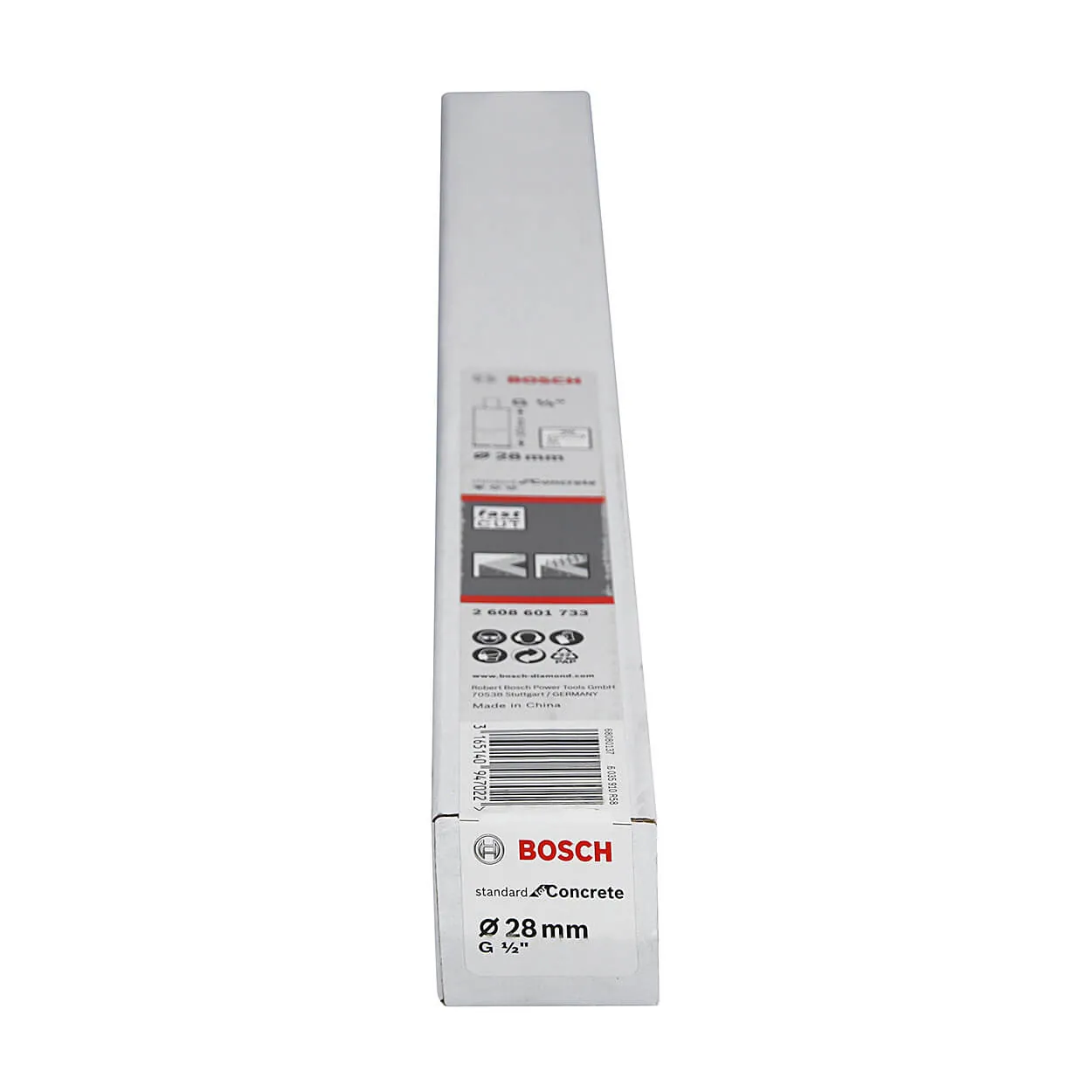 Bosch 28 mm / G 1/2 Inch Diamond Core Cutting Bits , 2 608 601 733