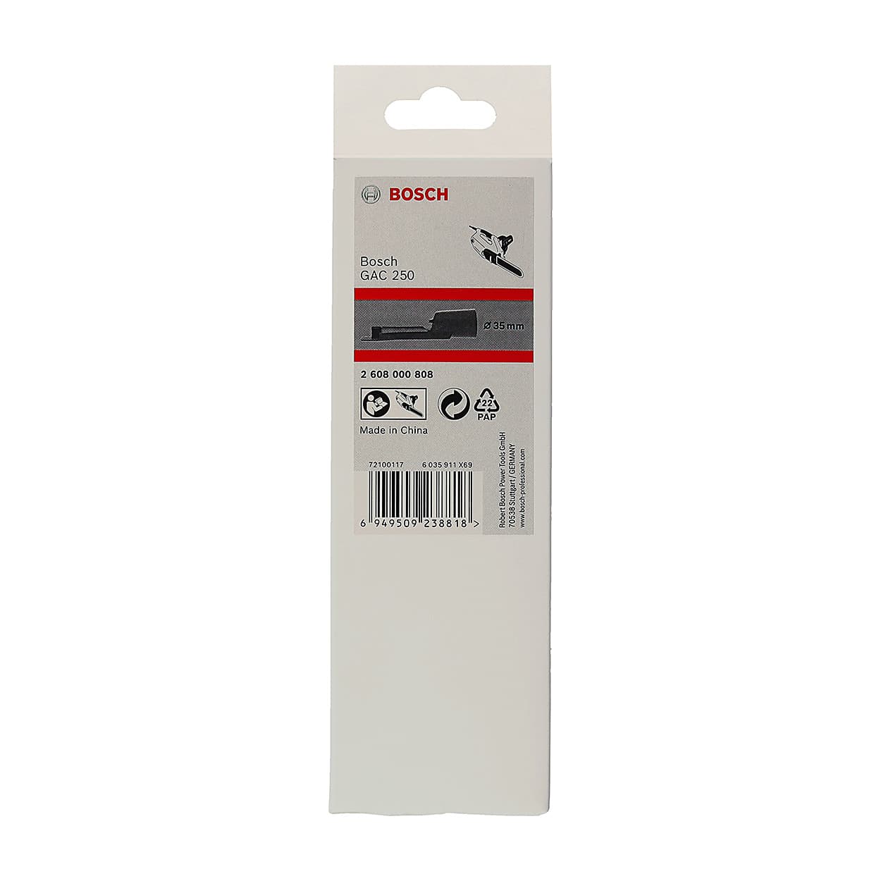 Bosch Vaccuum Adapter For GAC 250, 2 608 000 808