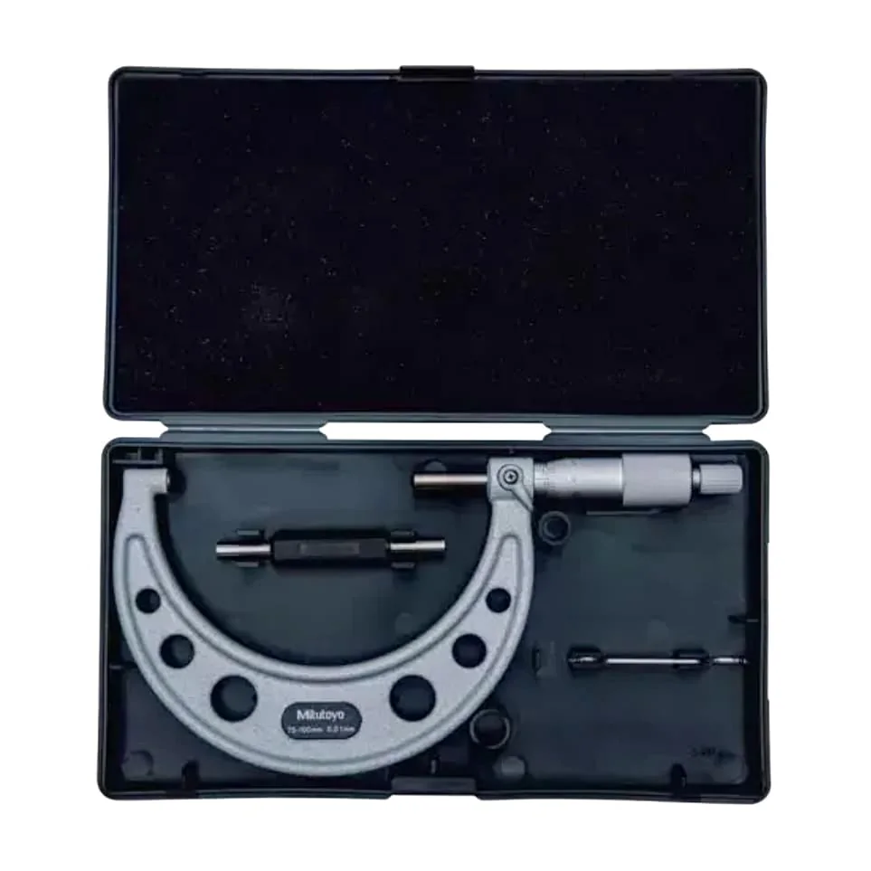 Mitutoyo 75 - 100 mm Spherical Anvil Tube Micrometer (Type F), 115-218