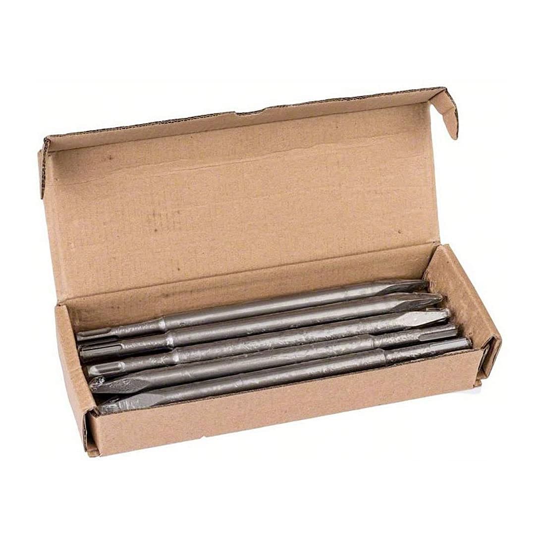 Bosch 250 mm Eco SDS Pointed Chisel Plus (Pack Of 10 Pcs), 2 608 578 517