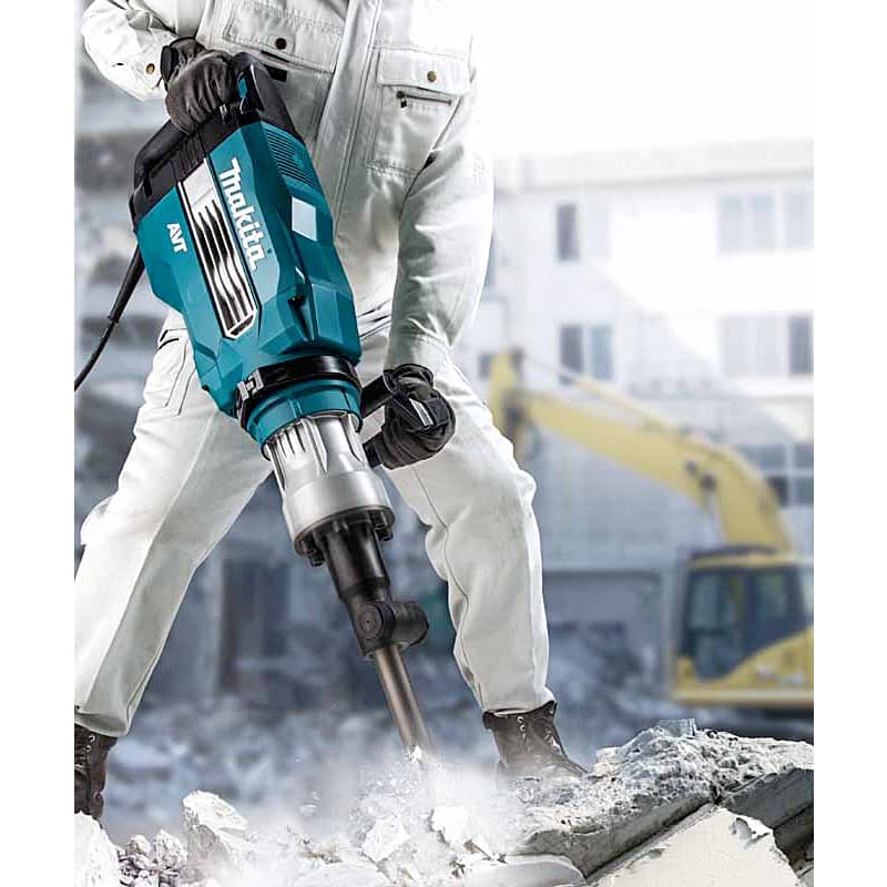 Makita 48.9 J / 1850W Electric Breaker with 30 mm Hex Shank, HM1511