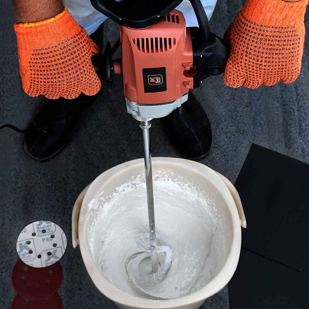 JK Super Drive 800W Electric Putty / Paint Mixer For Efficient Mixing Of Paint & Wall Putty, JKEM800N, 9005070