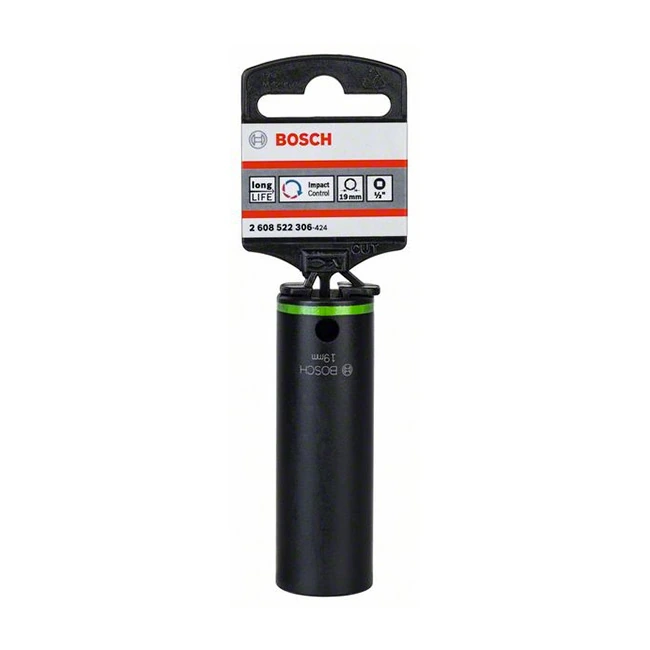 Bosch 19 mm, 1/2" Sq. Drive Sockets For Impact Wrenches, 2 608 522 306