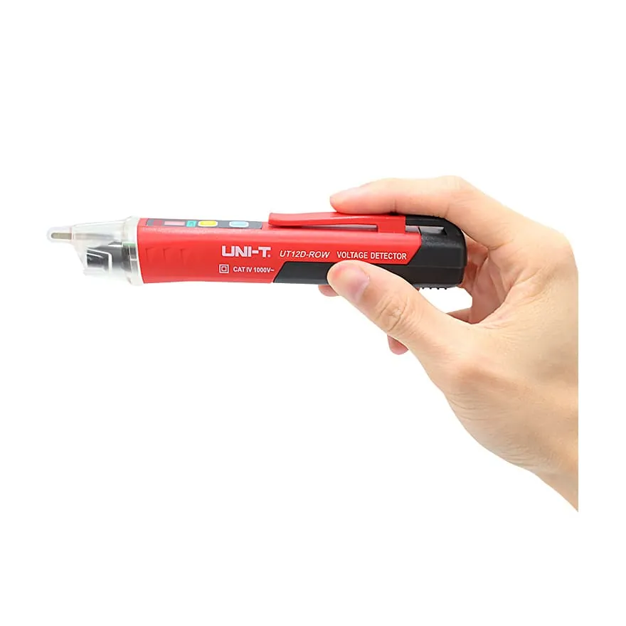 UNI-T 90V - 1000V AC Non-Contact Voltage Detector, UT12D ROW