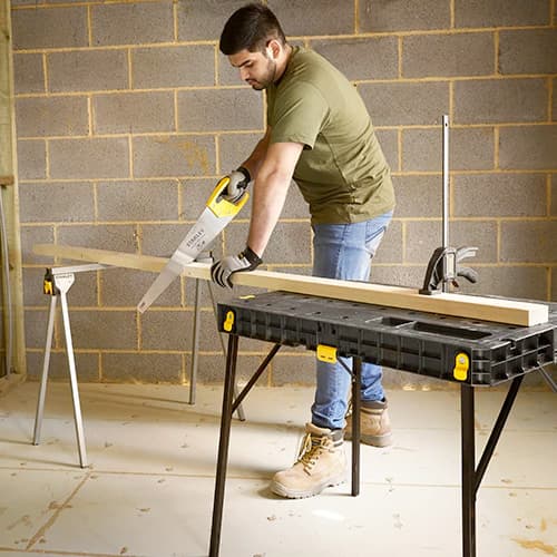Stanley Essential Fold-Up Workbench With 320 Kg Load Capacity, STST83492-1