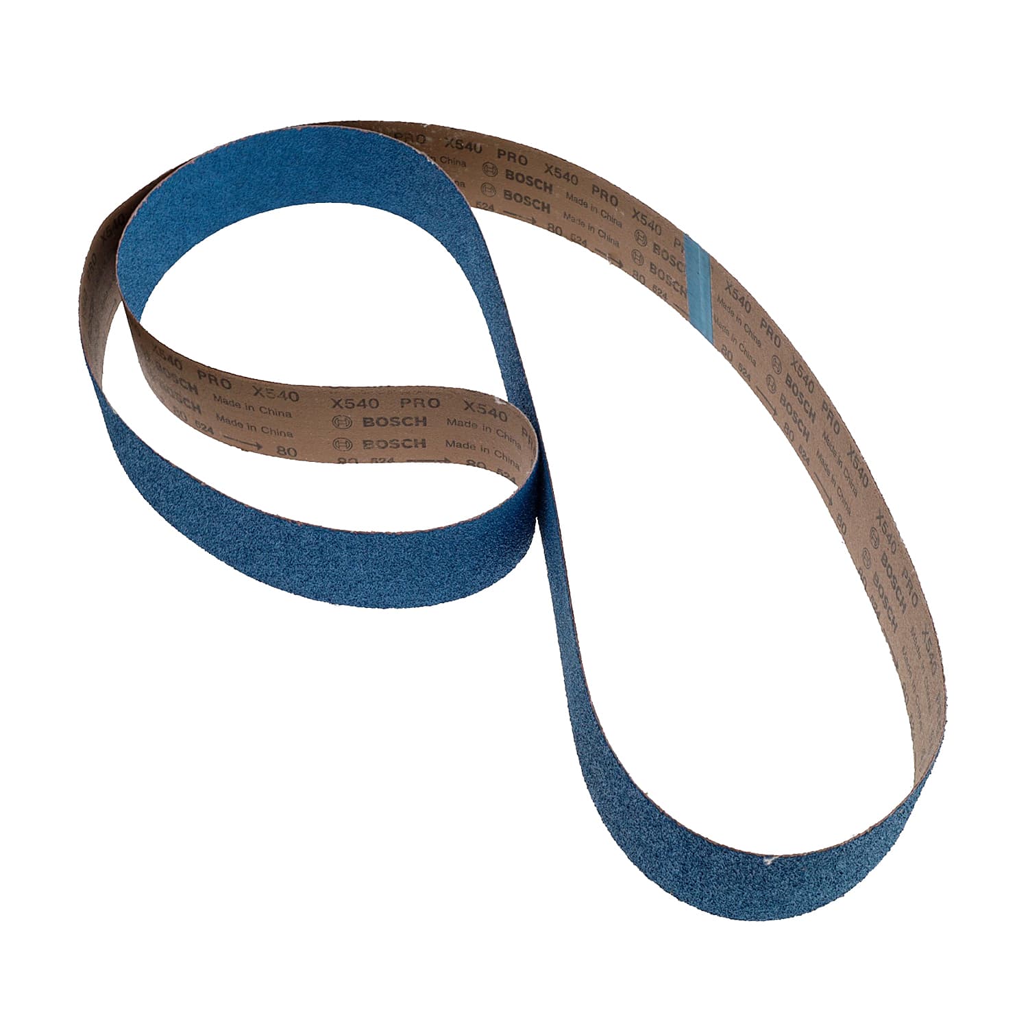 Bosch 50 mm x 2000 mm / 80 Grit Abrasive Belt (Pack of 15 Pcs), 2 608 623 391