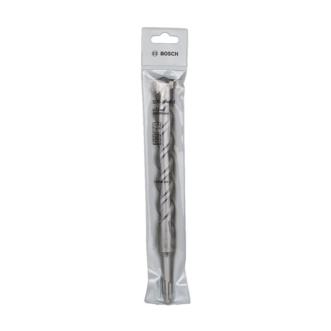Bosch 22 x 260 mm SDS plus-1 Drill Bits, 2 608 680 292