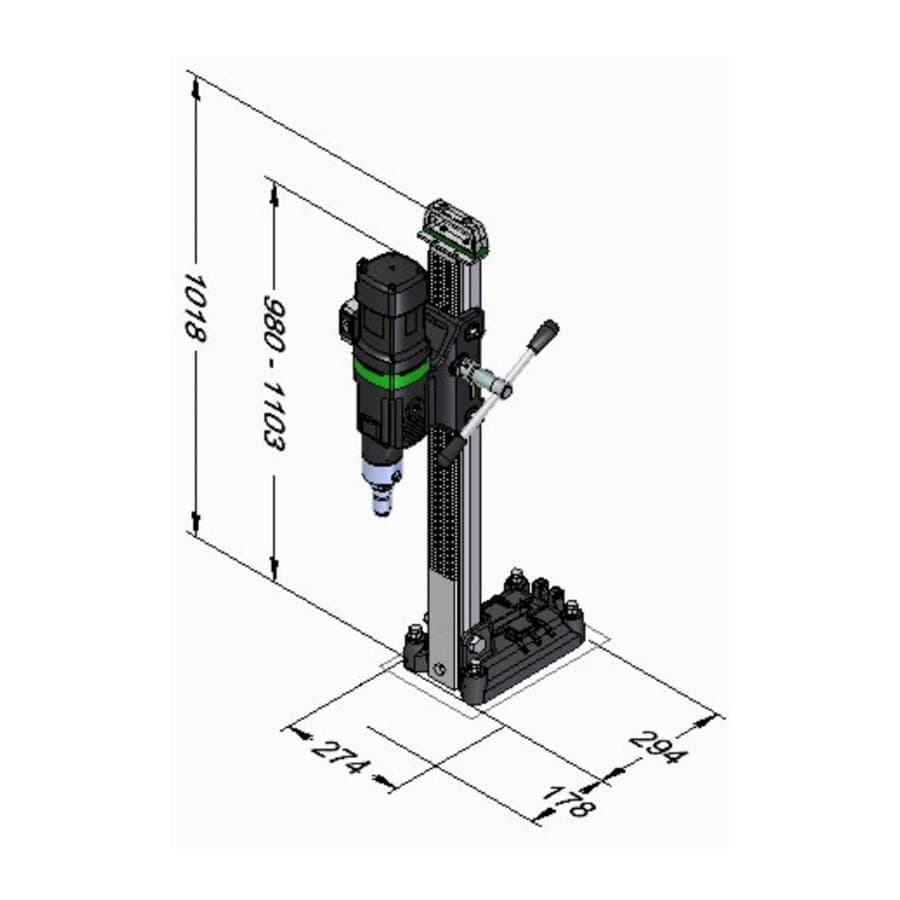 Eibenstock 250 mm Diamond Core Drill Machine, PDB 250