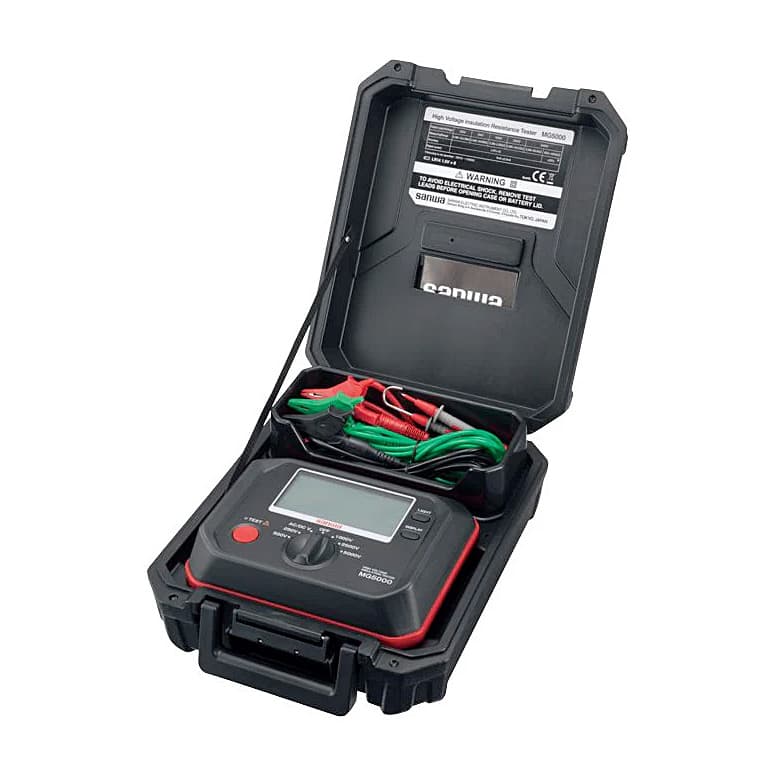 Sanwa 5000V DC High Voltage Digital Insulation Tester, MG5000