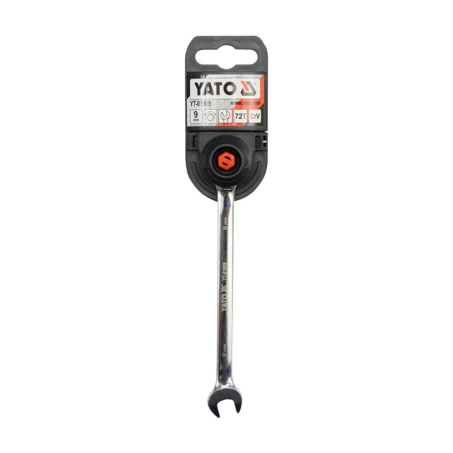Yato 9 mm Combination Ratchet Wrench, YT-01909