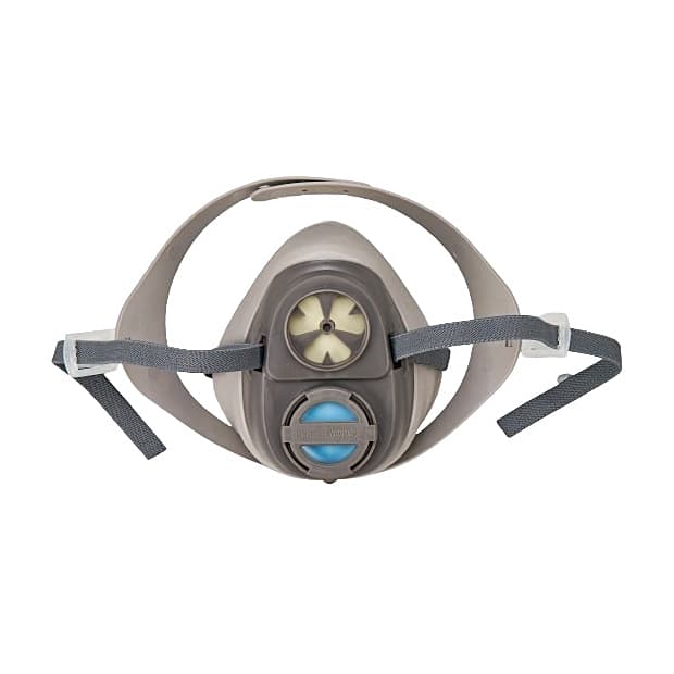 Udyogi Reusable Half Face Mask TPE for Single Filter, Res-protek 4200
