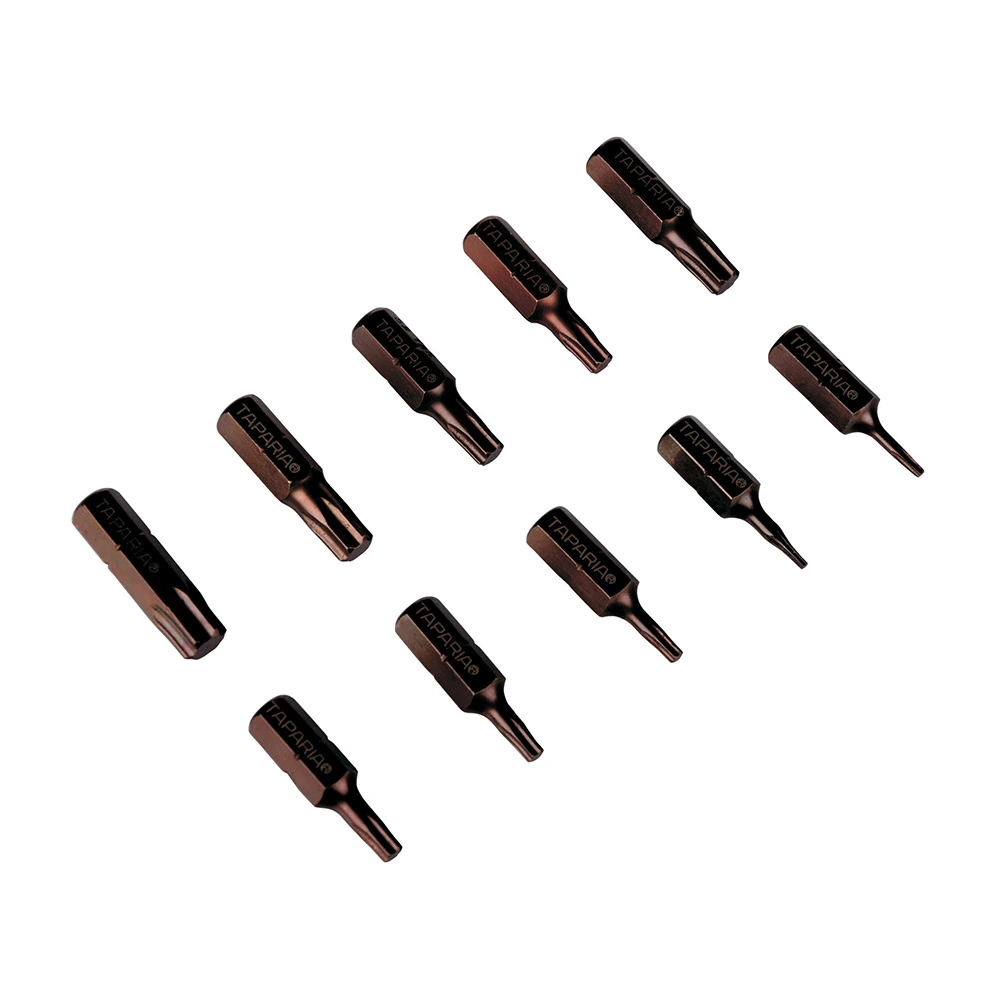 Taparia 8.0 x 125 Bit Driver Sets (Pack of 10 Pcs), BDST