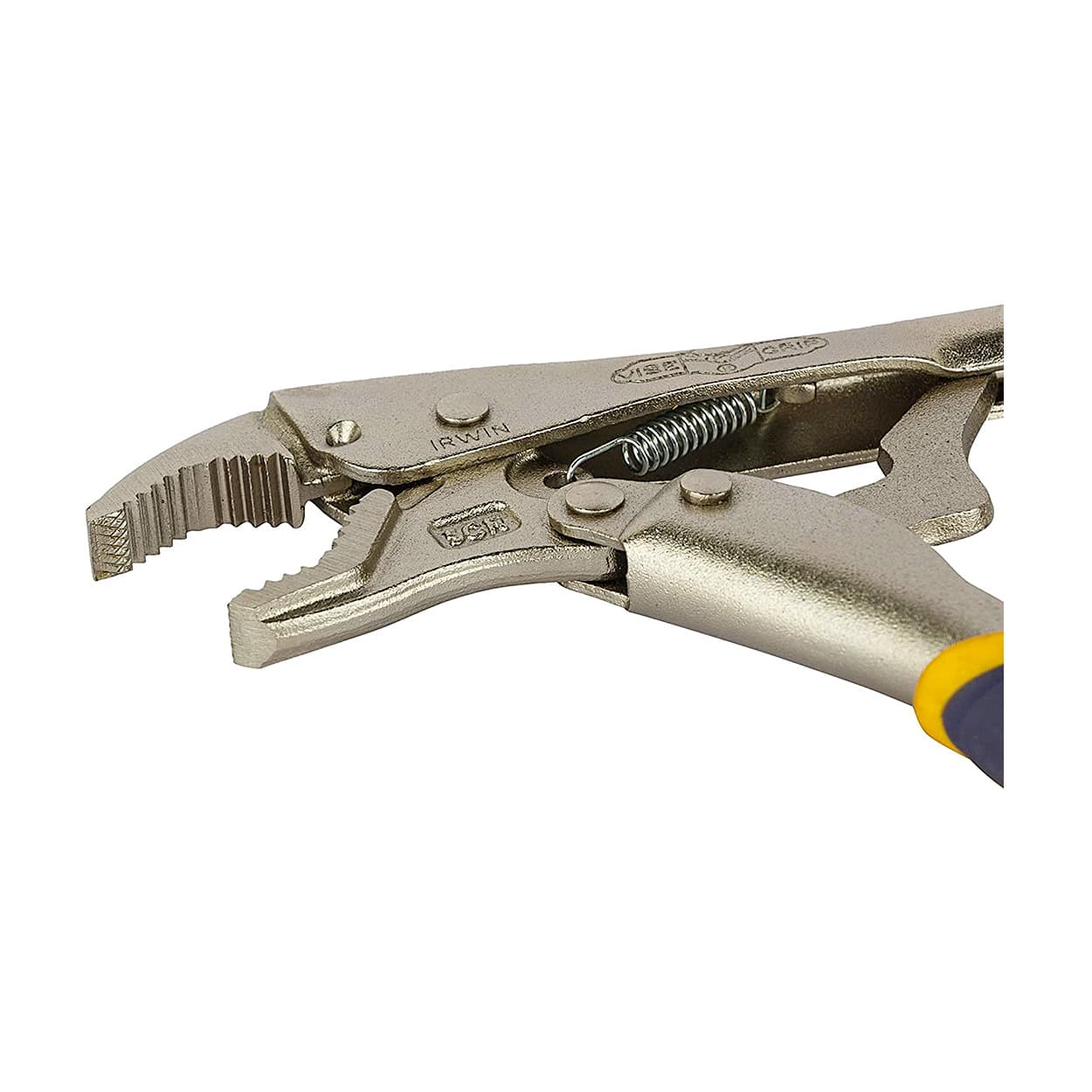 Irwin 5 inch / 125 mm Steel Fast Release Curved Jaw Locking Plier, 4935581