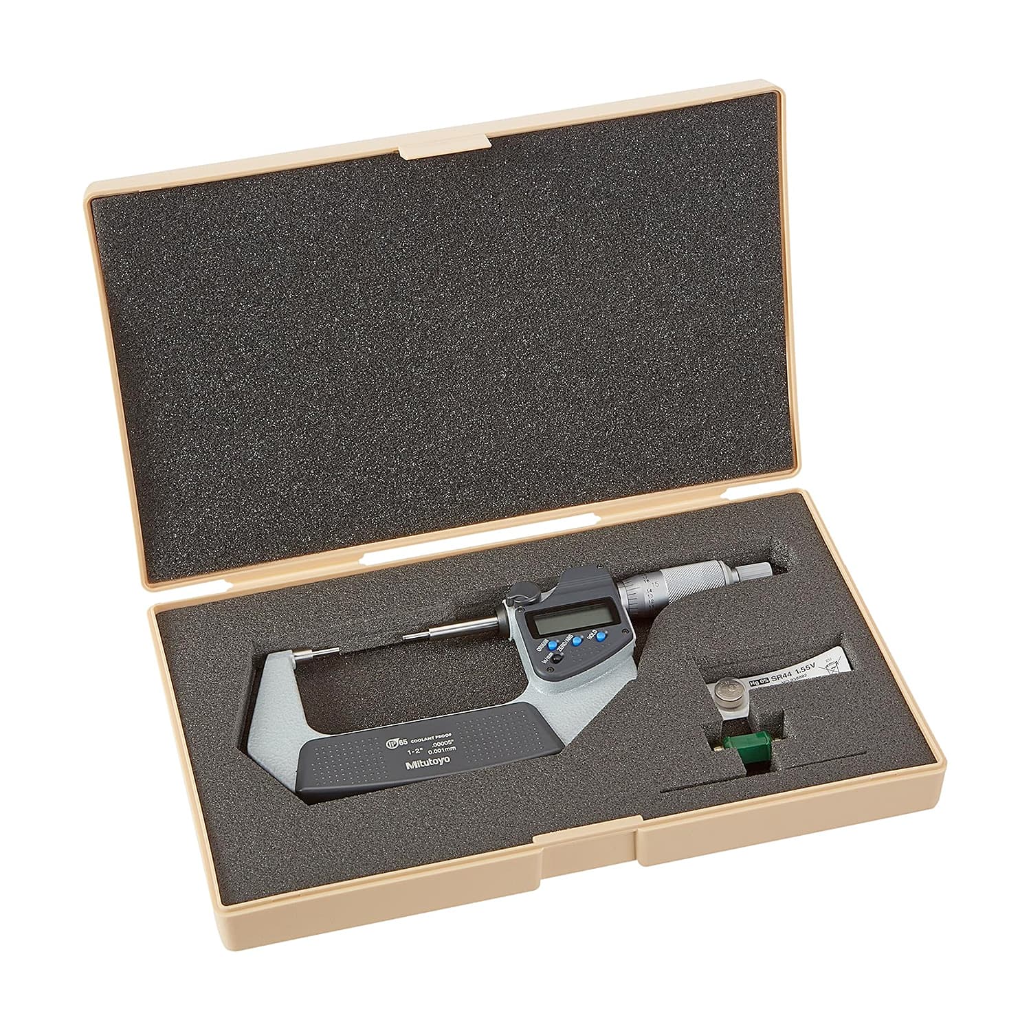 Mitutoyo 1 - 2 inch Digital Spline Micrometer (Type A), 331-352-30